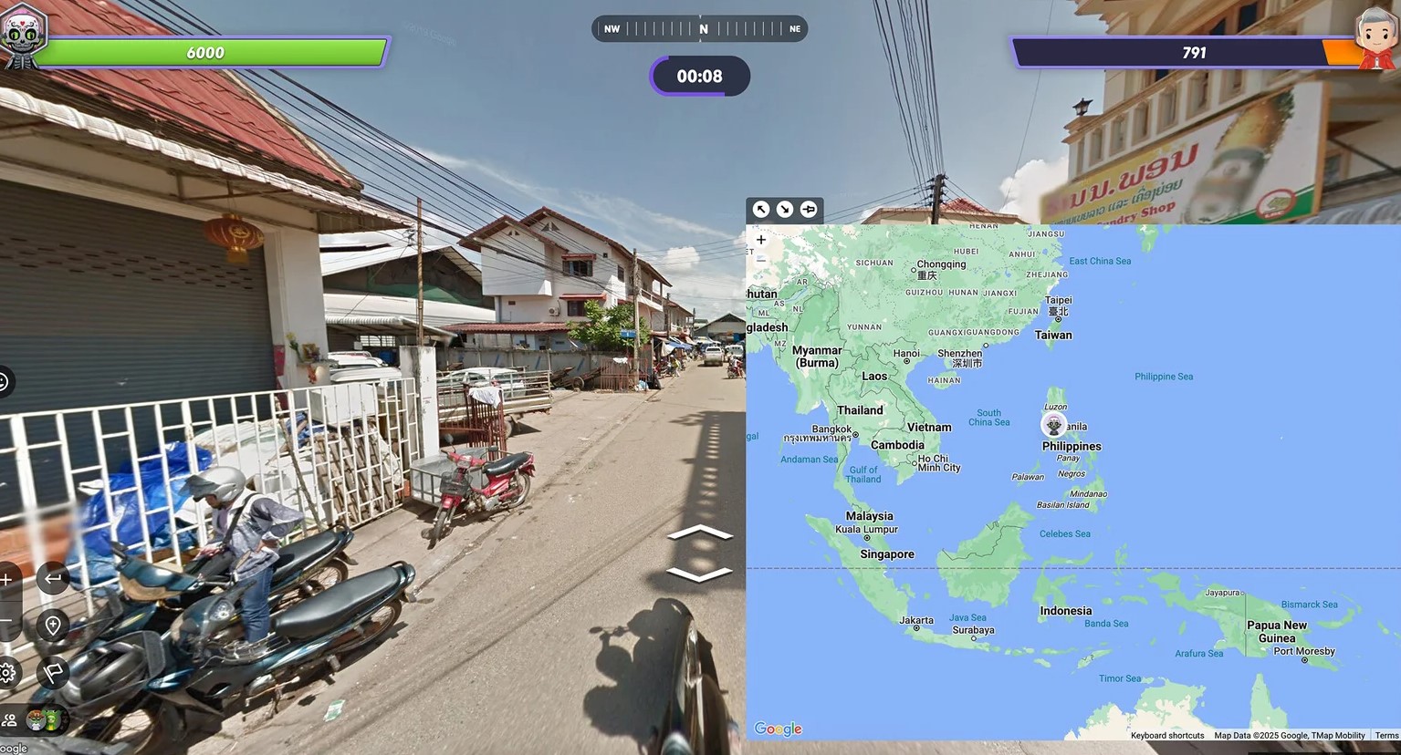 Landschap en topografie zoals bij GeoGuessr